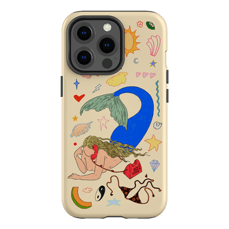 Mermaid Salad Cream Printed Phone Cases iPhone 13 Pro / Armoured by Easty Beasty - The Dairy