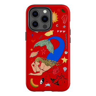 Mermaid Salad Scarlet Printed Phone Cases iPhone 13 Pro / Armoured by Easty Beasty - The Dairy