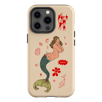Mimi Cream Printed Phone Cases iPhone 13 Pro / Armoured by Easty Beasty - The Dairy