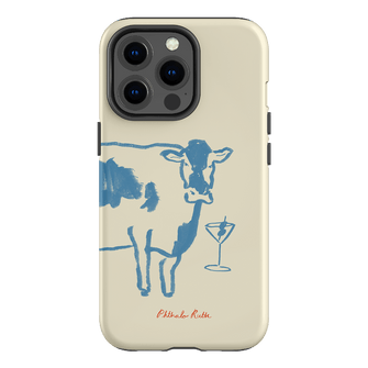 Mootini Blue Printed Phone Cases iPhone 13 Pro / Armoured by Phthalo Ruth - The Dairy