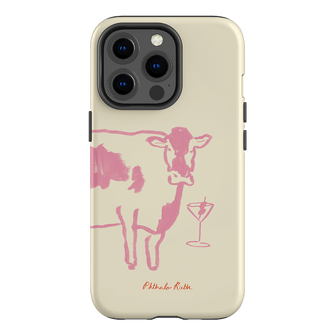 Mootini Pink Printed Phone Cases iPhone 13 Pro / Armoured by Phthalo Ruth - The Dairy