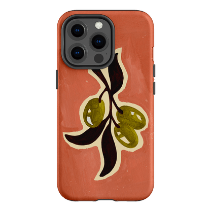 Olives Printed Phone Cases iPhone 13 Pro / Armoured by Studio Bon - The Dairy