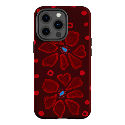 Painted Petal Rouge Printed Phone Cases iPhone 13 Pro / Armoured by BG. Studio - The Dairy