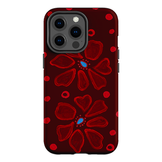Painted Petal Rouge Printed Phone Cases iPhone 13 Pro / Armoured by BG. Studio - The Dairy
