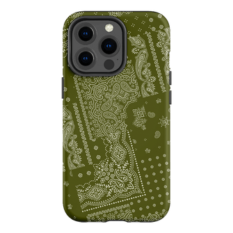 Paisley Fern Printed Phone Cases iPhone 13 Pro / Armoured by The Dairy - The Dairy