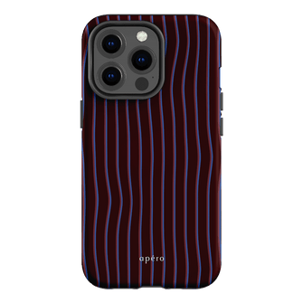 Panama Burgundy Printed Phone Cases iPhone 13 Pro / Armoured by Apero - The Dairy