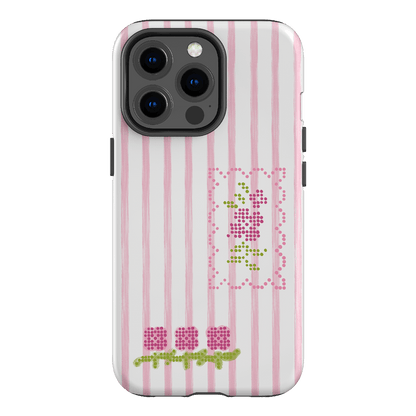 Patchwork Pink Printed Phone Cases iPhone 13 Pro / Armoured by Kayla Carr - The Dairy