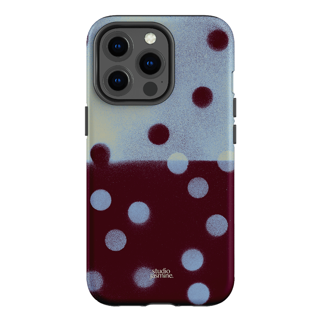 Plum Polka Dot