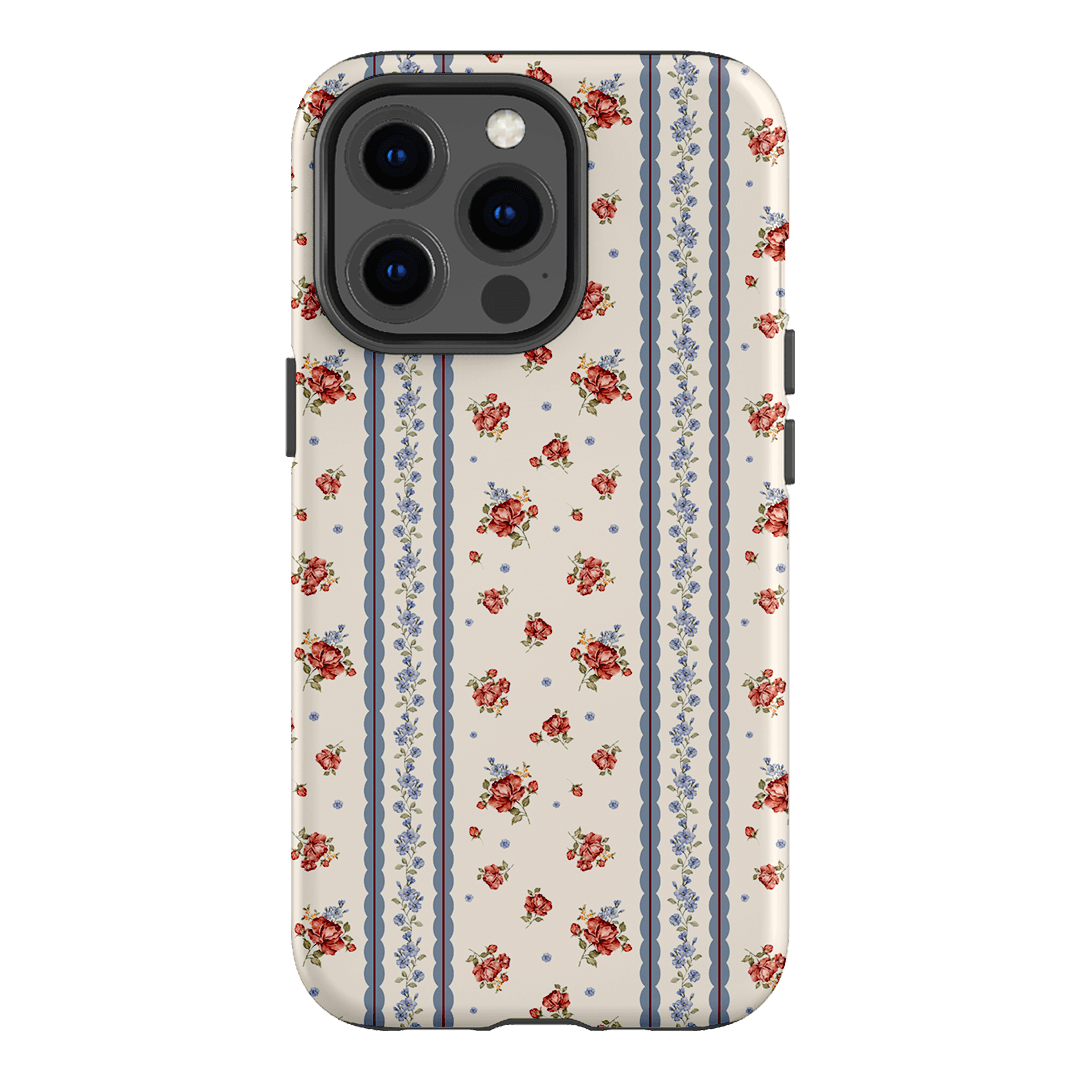Rose Stripe Printed Phone Cases iPhone 13 Pro / Armoured by Kasiags Art - The Dairy