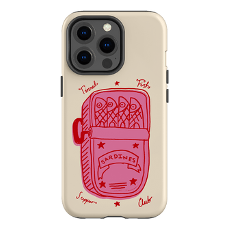 Sardine Social Red Printed Phone Cases iPhone 13 Pro / Armoured by The Dairy - The Dairy