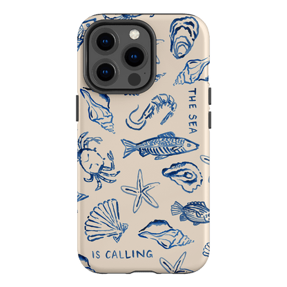 Sea Call Printed Phone Cases iPhone 13 Pro / Armoured by Cass Deller - The Dairy