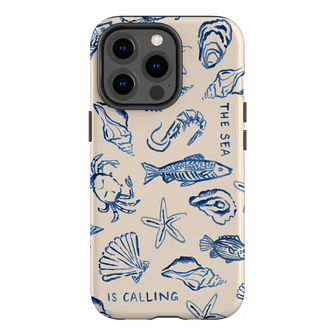 Sea Call Printed Phone Cases iPhone 13 Pro / Armoured by Cass Deller - The Dairy
