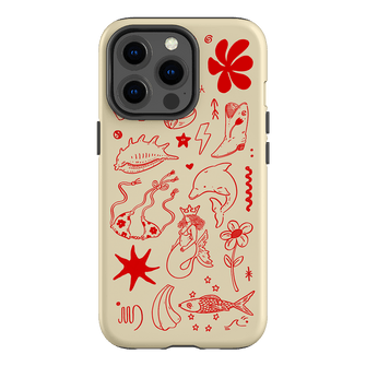Spiced Cowboy Cream Printed Phone Cases iPhone 13 Pro / Armoured by Easty Beasty - The Dairy