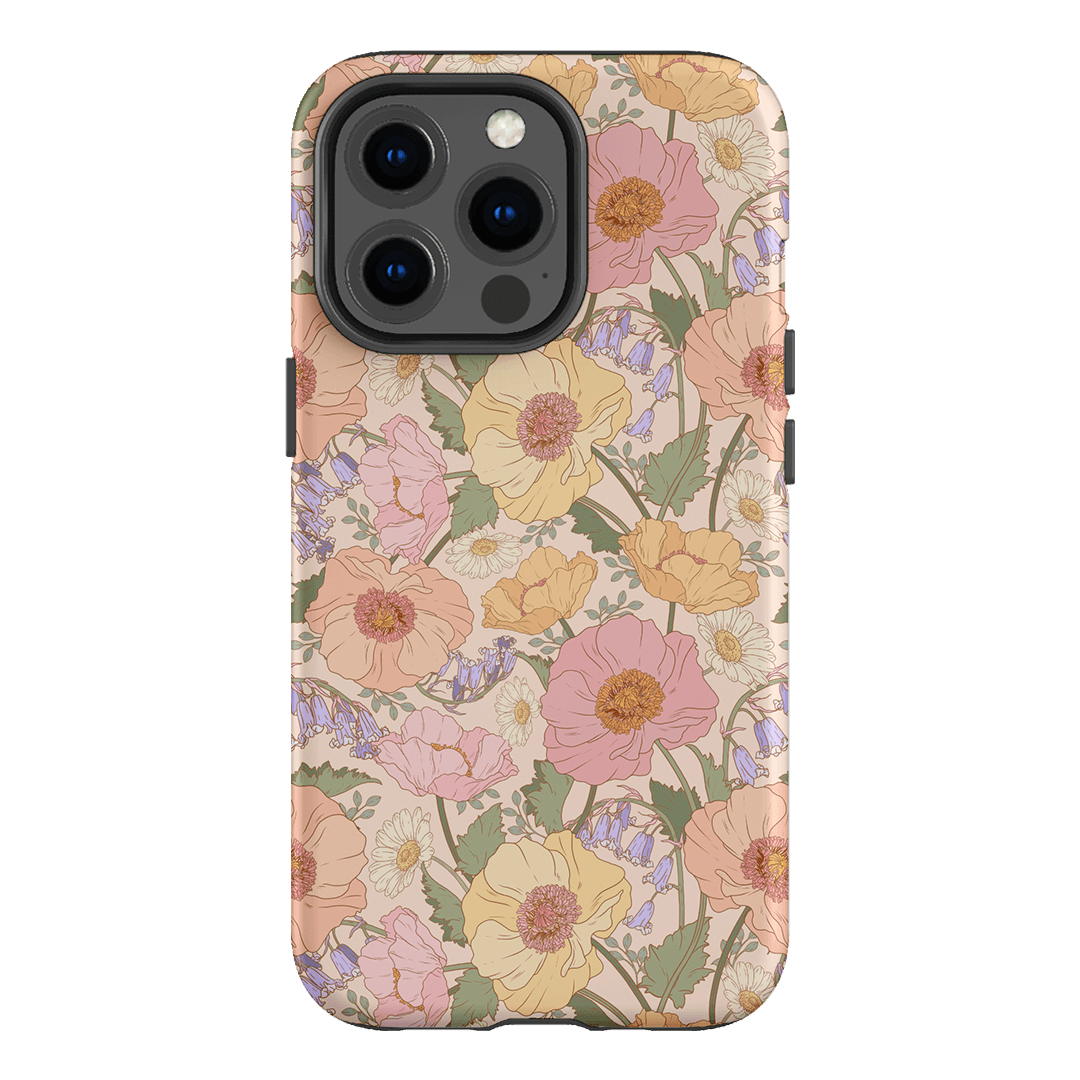 Spring Poppy Printed Phone Cases iPhone 13 Pro / Armoured by Kasiags Art - The Dairy