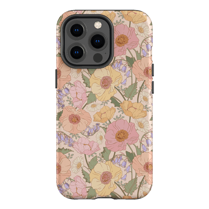 Spring Poppy Printed Phone Cases iPhone 13 Pro / Armoured by Kasiags Art - The Dairy