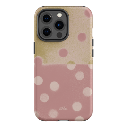 Strawberry Polka Dot Printed Phone Cases iPhone 13 Pro / Armoured by Jasmine Dowling - The Dairy