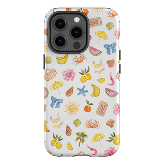Summer Icons Printed Phone Cases iPhone 13 Pro / Armoured by Cass Deller - The Dairy