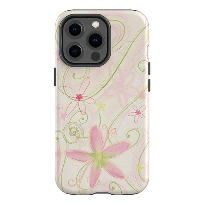 Swirl Pink Printed Phone Cases iPhone 13 Pro / Armoured by Kayla Carr - The Dairy