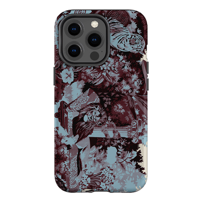 Tippi Blue Printed Phone Cases iPhone 13 Pro / Armoured by Desmond & Dempsey - The Dairy