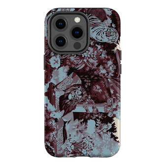 Tippi Blue Printed Phone Cases iPhone 13 Pro / Armoured by Desmond & Dempsey - The Dairy