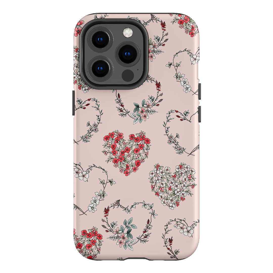 Wild Heart Wreath Printed Phone Cases iPhone 13 Pro / Armoured by Typoflora - The Dairy