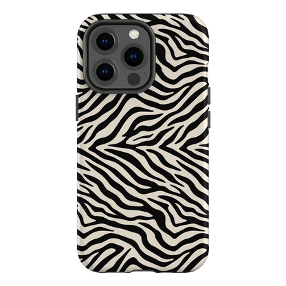 Zebra Ink Printed Phone Cases iPhone 13 Pro / Armoured by The Dairy - The Dairy