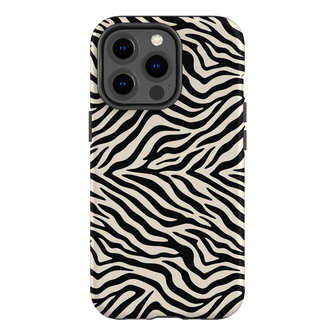 Zebra Ink Printed Phone Cases iPhone 13 Pro / Armoured by The Dairy - The Dairy
