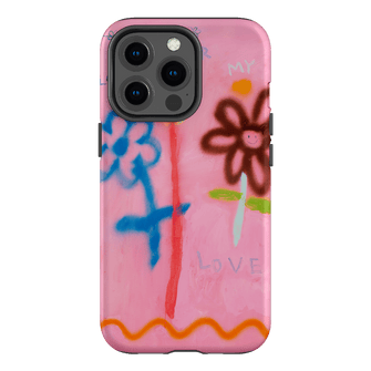 Flowers Printed Phone Cases iPhone 13 Pro / Armoured by Kate Eliza - The Dairy