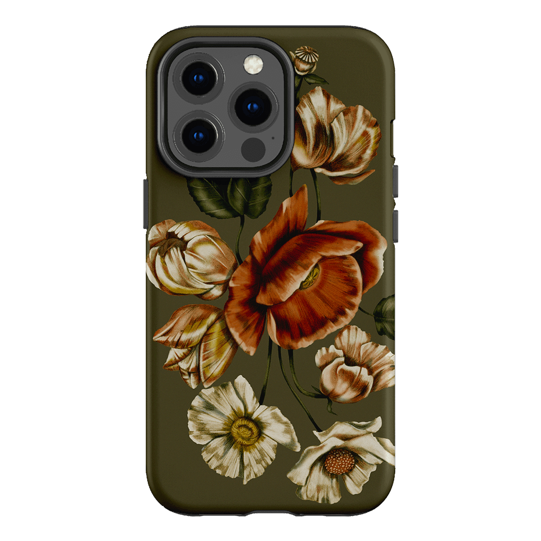 Garden Green Printed Phone Cases iPhone 13 Pro / Armoured by Kelly Thompson - The Dairy