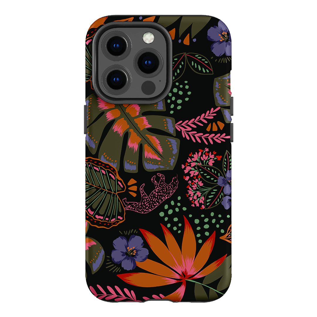 Jungle Leopard Printed Phone Cases iPhone 13 Pro / Armoured by Charlie Taylor - The Dairy