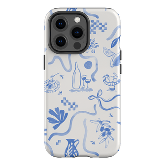 Mediterranean Wave Printed Phone Cases iPhone 13 Pro / Armoured by Charlie Taylor - The Dairy