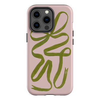 Garden Ribbon Printed Phone Cases iPhone 13 Pro / Armoured by Jasmine Dowling - The Dairy