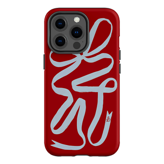Cottage Ribbon Printed Phone Cases iPhone 13 Pro / Armoured by Jasmine Dowling - The Dairy