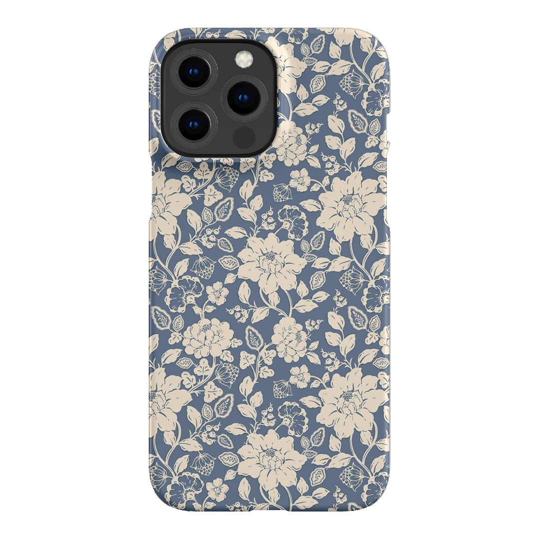 Blue Garden Printed Phone Cases iPhone 13 Pro Max / Snap by Kasiags Art - The Dairy