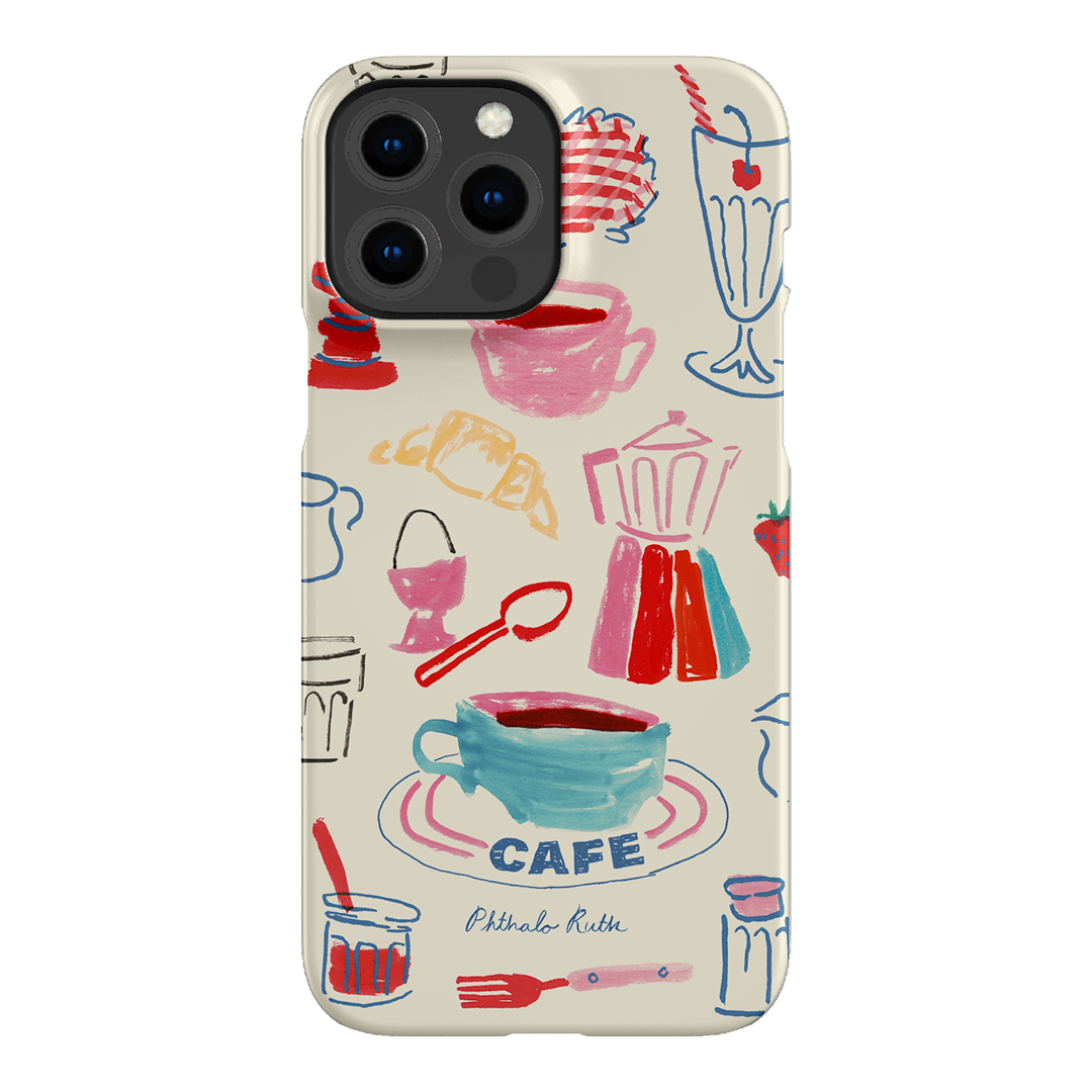 Home Cafe Printed Phone Cases iPhone 13 Pro Max / Snap by Phthalo Ruth - The Dairy