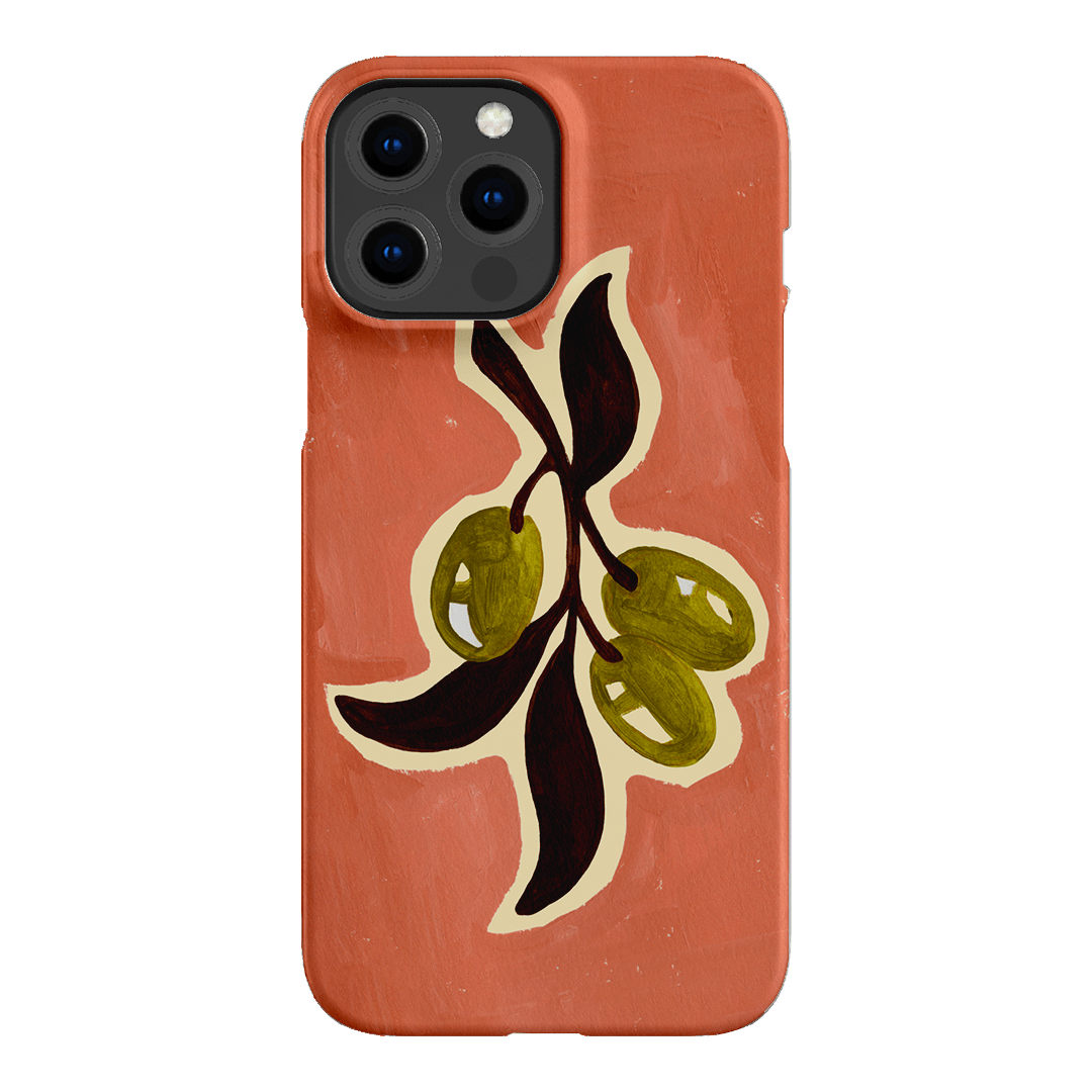 Olives Printed Phone Cases iPhone 13 Pro Max / Snap by Studio Bon - The Dairy