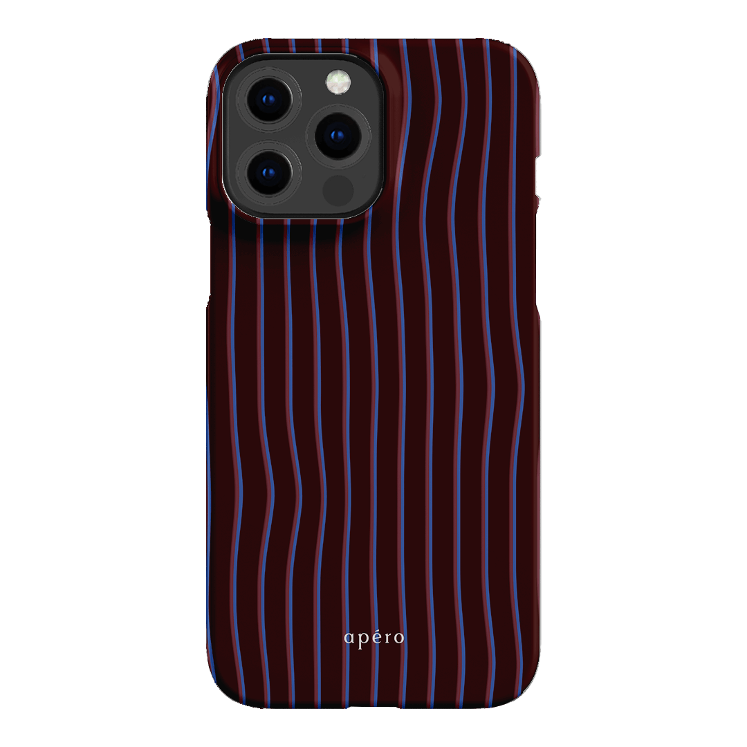 Panama Burgundy Printed Phone Cases iPhone 13 Pro Max / Snap by Apero - The Dairy
