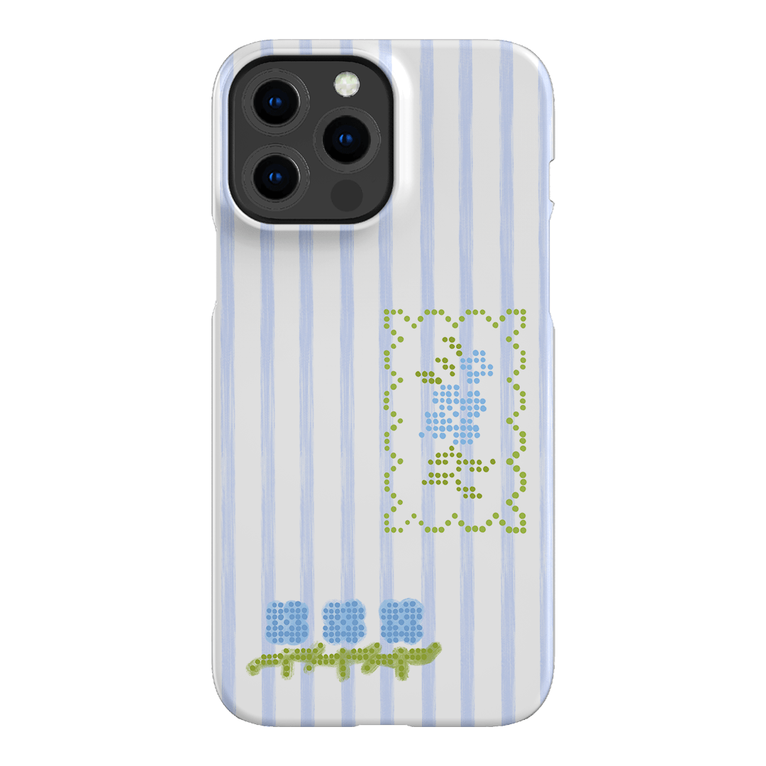 Patchwork Blue Printed Phone Cases iPhone 13 Pro Max / Snap by Kayla Carr - The Dairy