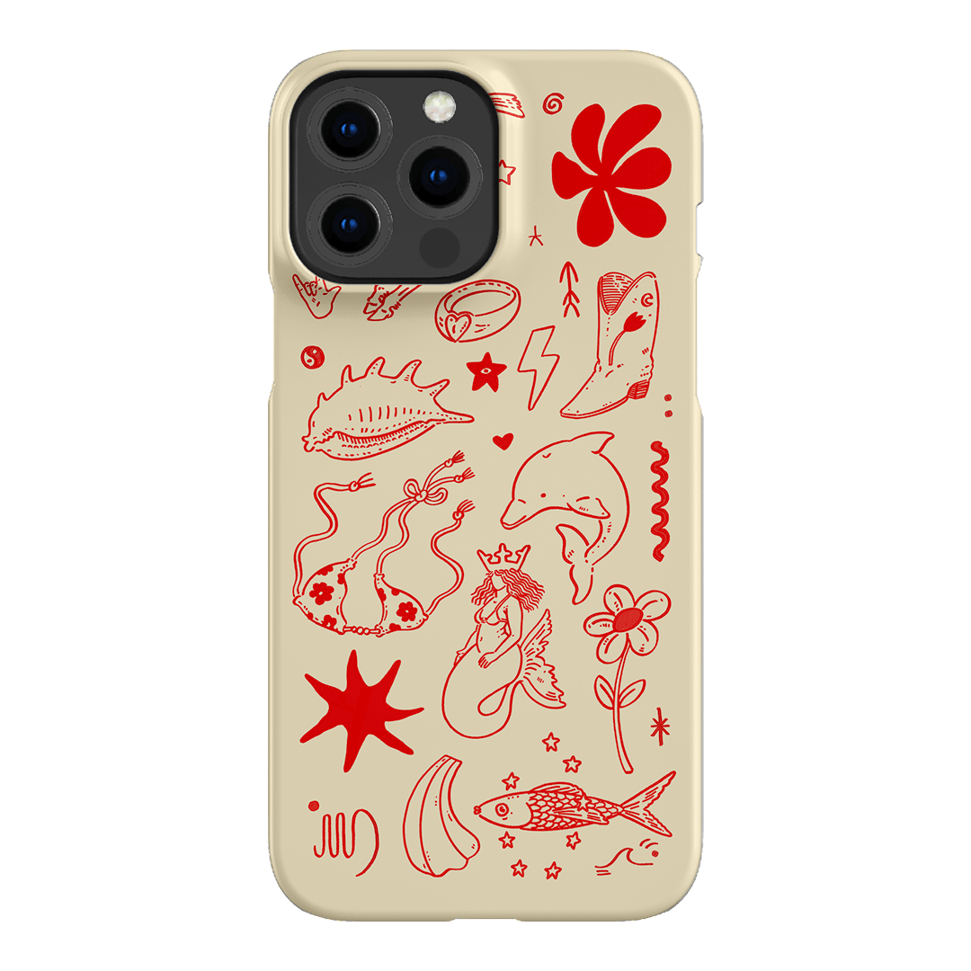 Spiced Cowboy Cream Printed Phone Cases iPhone 13 Pro Max / Snap by Easty Beasty - The Dairy