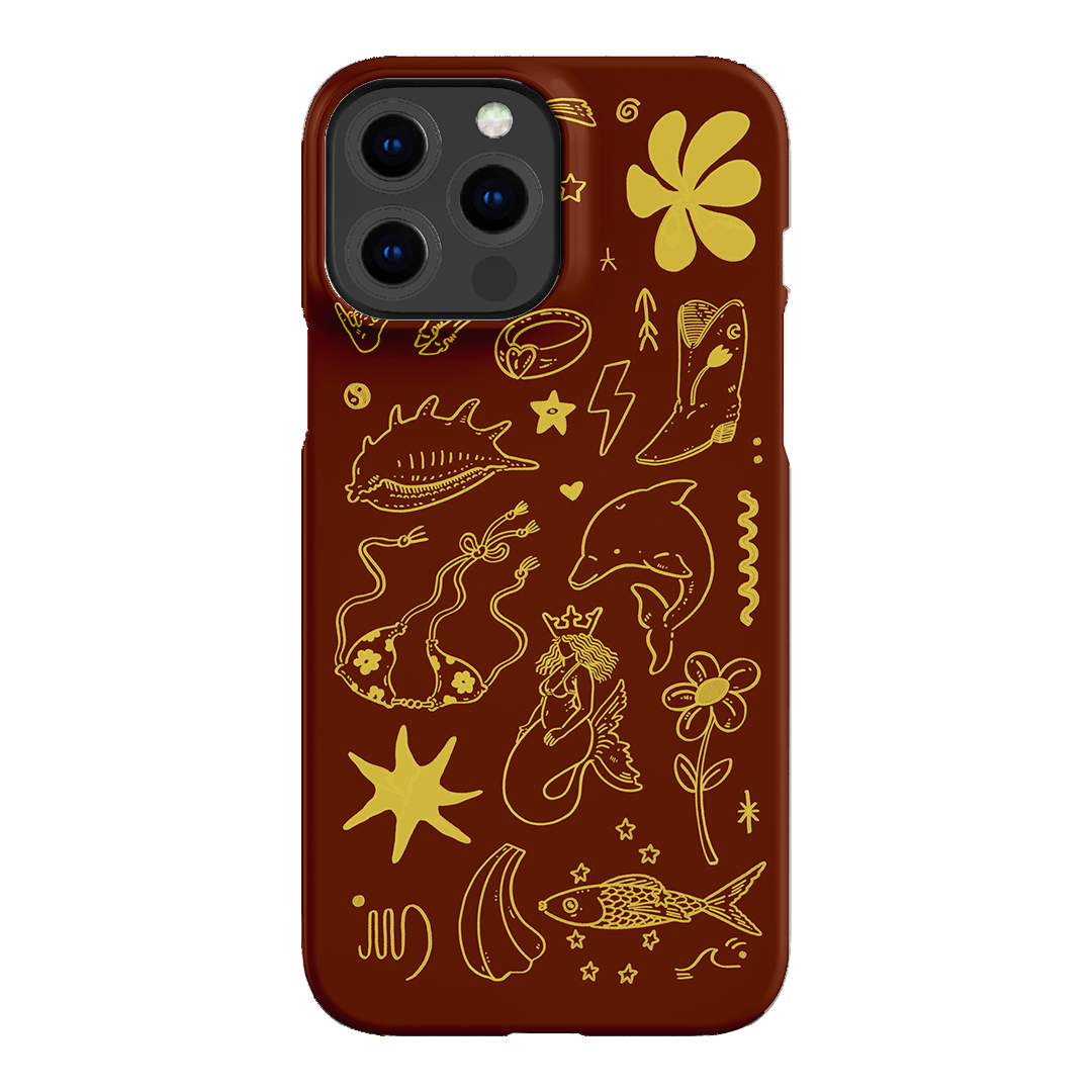 Spiced Cowboy Chocolate Printed Phone Cases iPhone 13 Pro Max / Snap by Easty Beasty - The Dairy