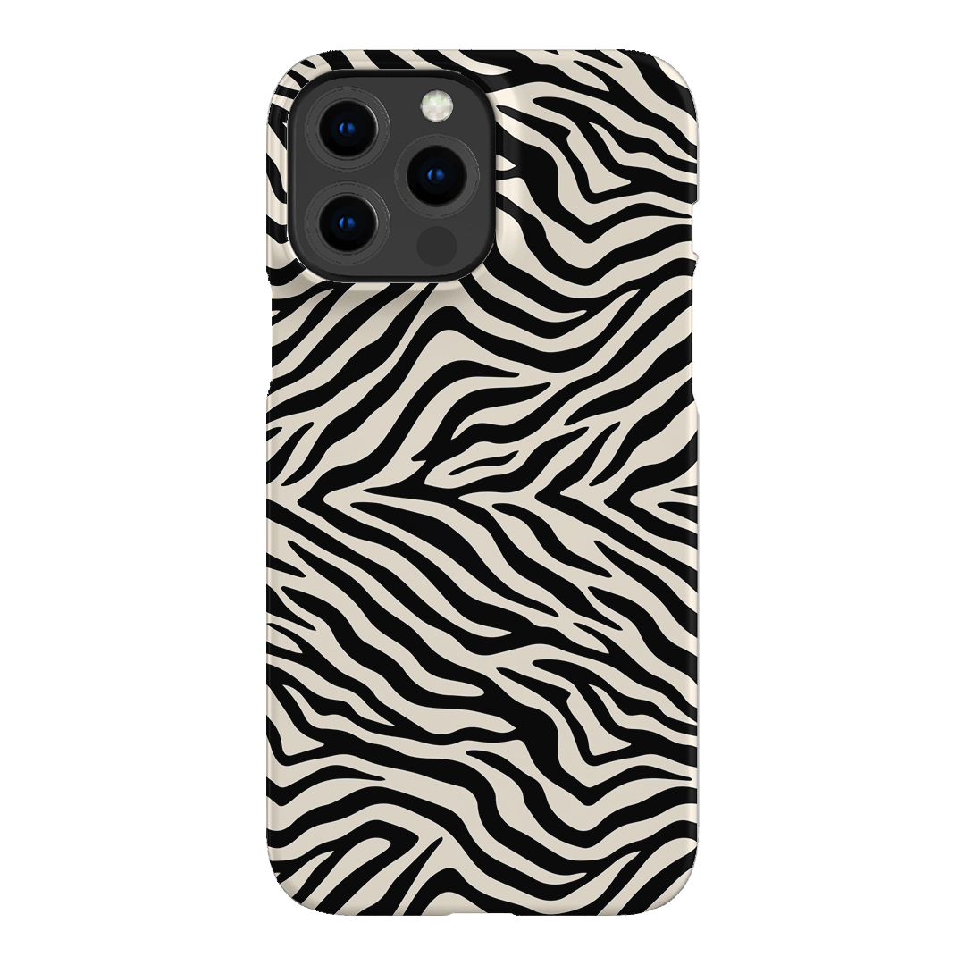 Zebra Ink Printed Phone Cases iPhone 13 Pro Max / Snap by The Dairy - The Dairy