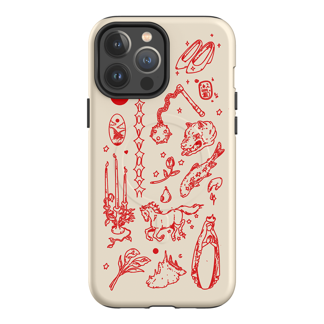 Dreamcore Cream Printed Phone Cases iPhone 13 Pro Max / Armoured MagSafe by Easty Beasty - The Dairy
