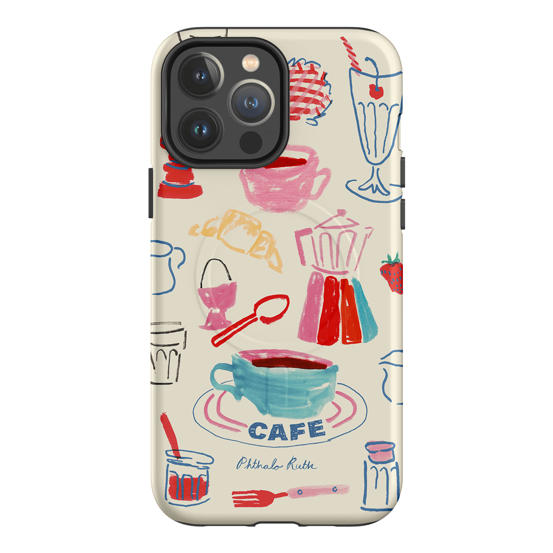 Home Cafe Printed Phone Cases iPhone 13 Pro Max / Armoured MagSafe by Phthalo Ruth - The Dairy
