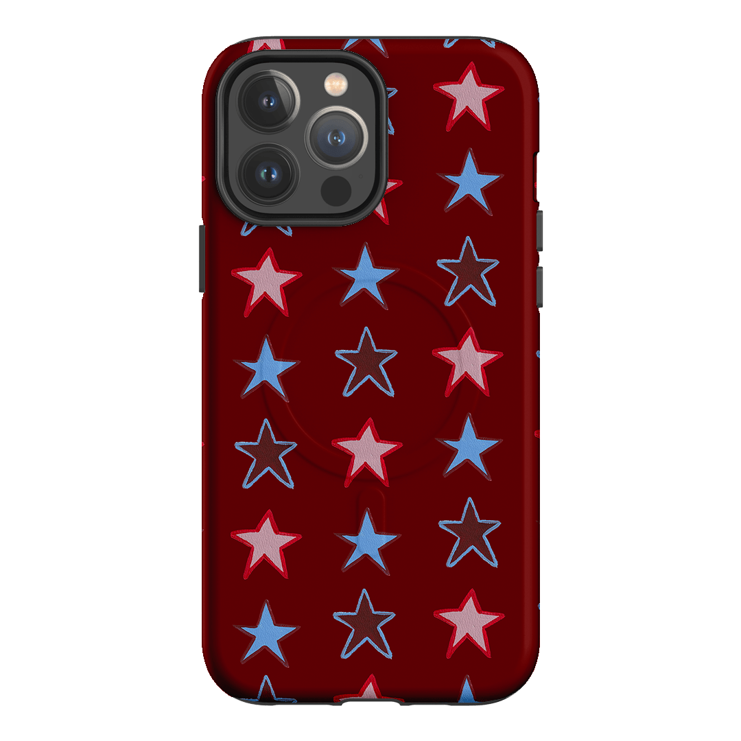 Lucky Stars Rouge Printed Phone Cases iPhone 13 Pro Max / Armoured MagSafe by BG. Studio - The Dairy