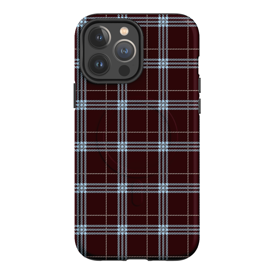 Mocha Plaid Printed Phone Cases iPhone 13 Pro Max / Armoured MagSafe by The Dairy - The Dairy