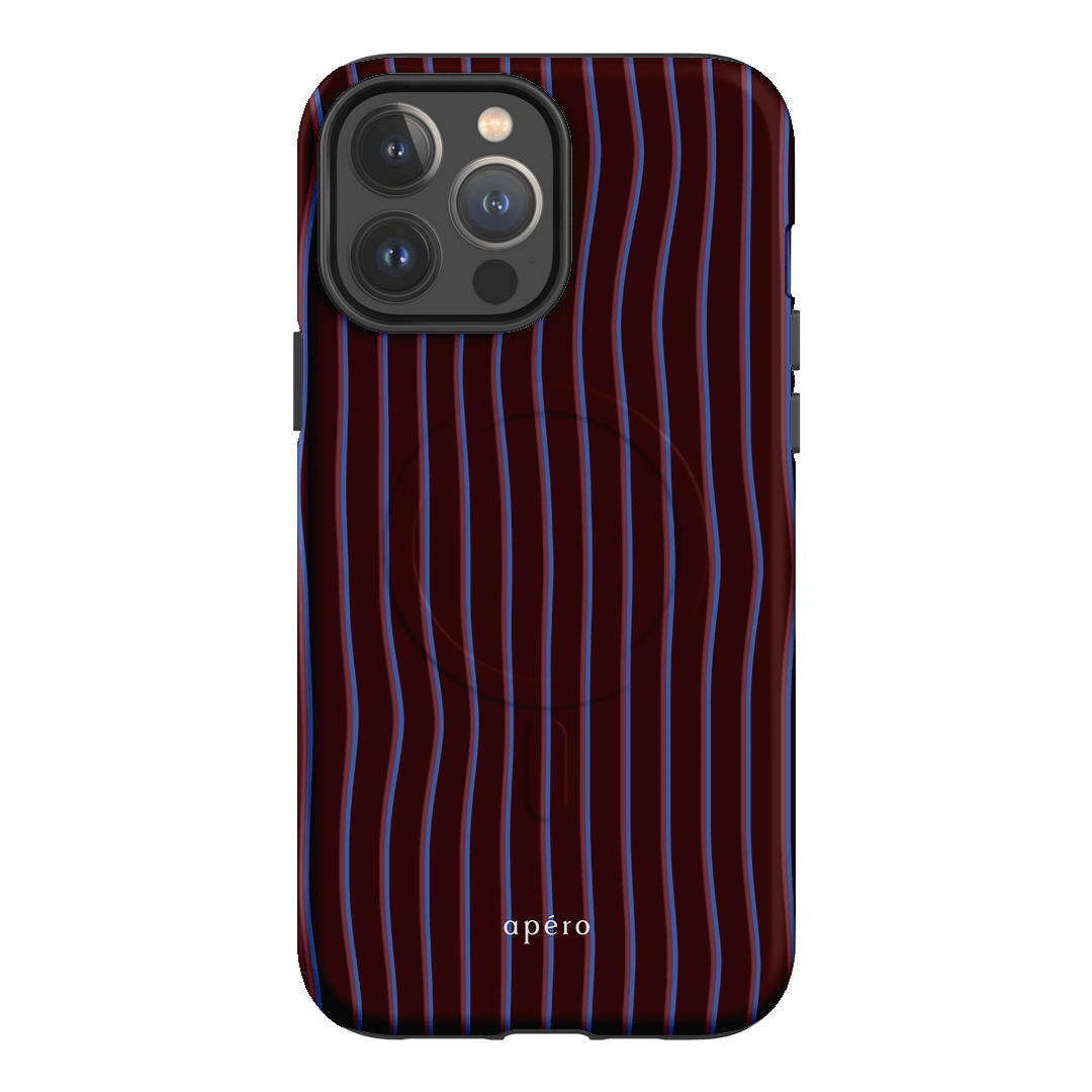 Panama Burgundy Printed Phone Cases iPhone 13 Pro Max / Armoured MagSafe by Apero - The Dairy