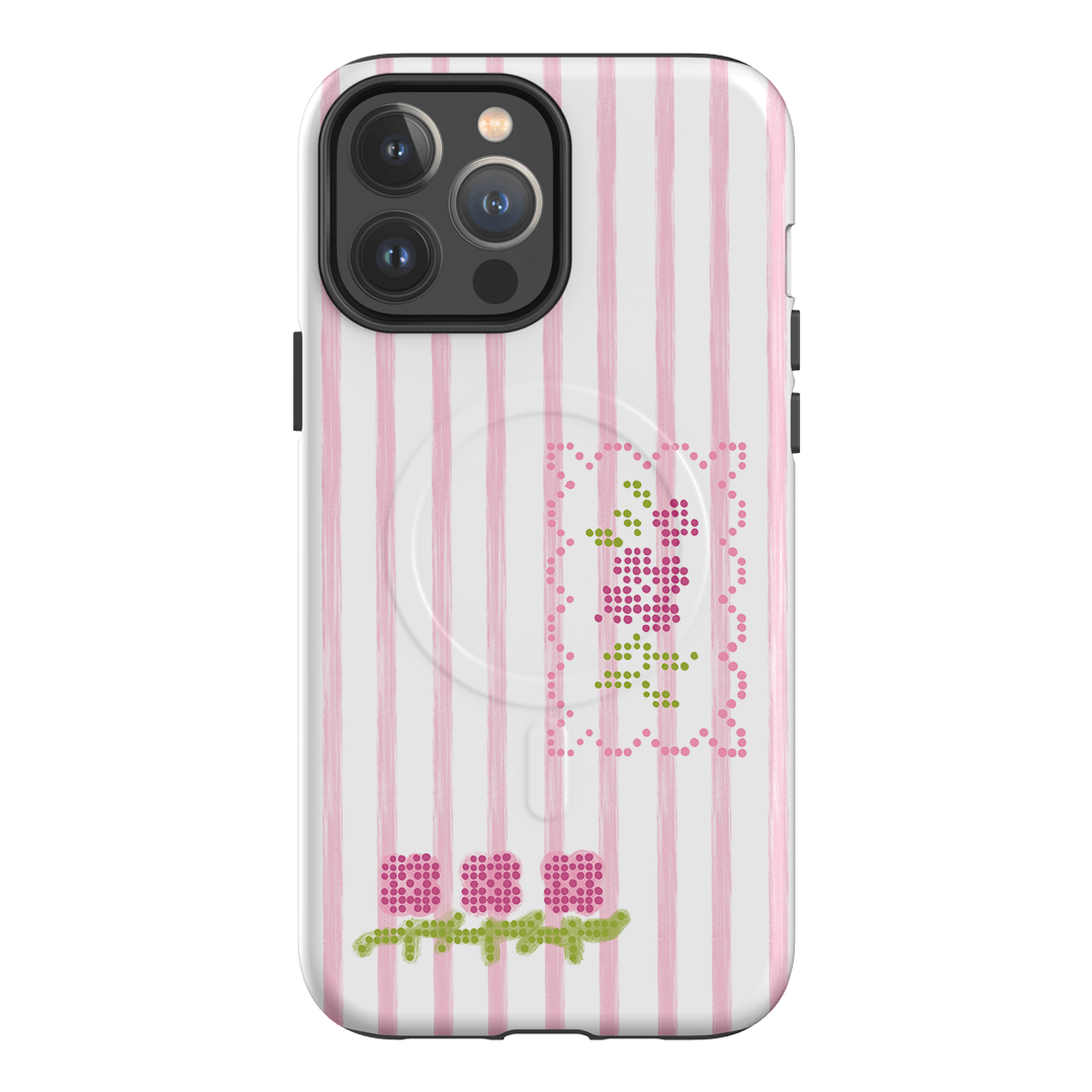 Patchwork Pink Printed Phone Cases iPhone 13 Pro Max / Armoured MagSafe by Kayla Carr - The Dairy