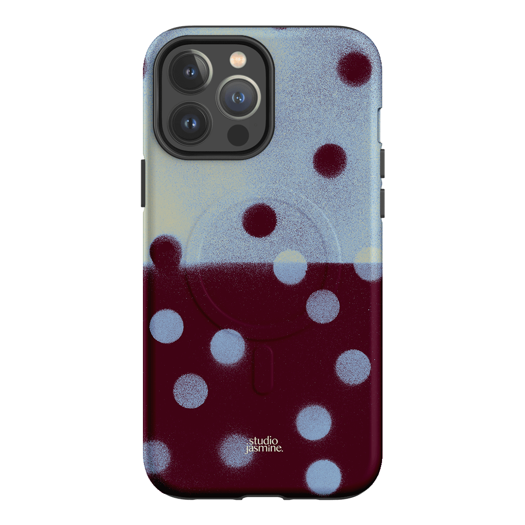 Plum Polka Dot
