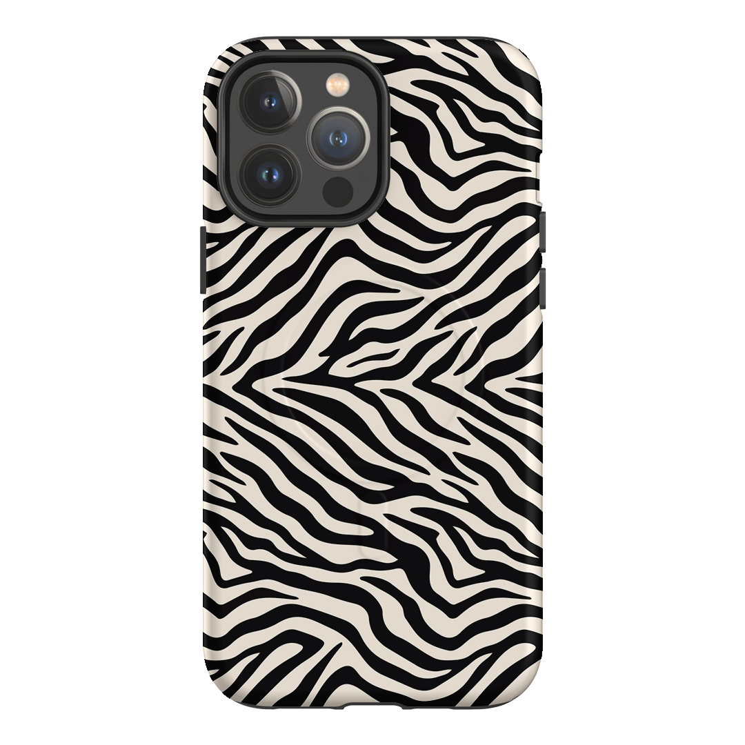 Zebra Ink Printed Phone Cases iPhone 13 Pro Max / Armoured MagSafe by The Dairy - The Dairy