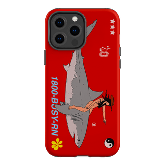 1800-Busy Rn in Red Printed Phone Cases iPhone 13 Pro Max / Armoured by Easty Beasty - The Dairy